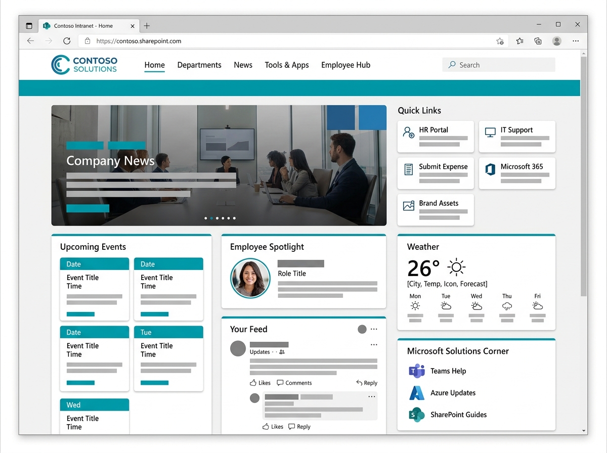 Corporate Home Portal